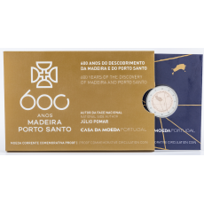 Portugal 2€ 600 Anos do Descobrimento da Madeira e Porto Santo 2019 Proof 